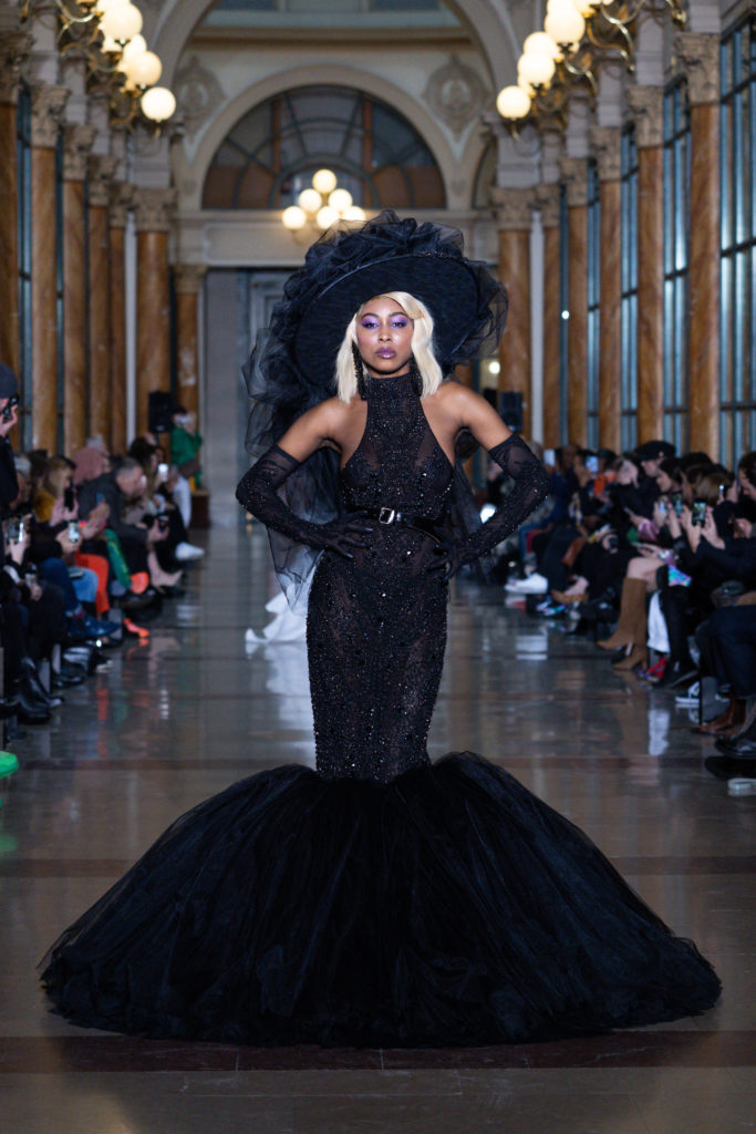 La petite robe de noire de Seyit Ares - Fashion Week